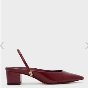 Charles&keith heels red